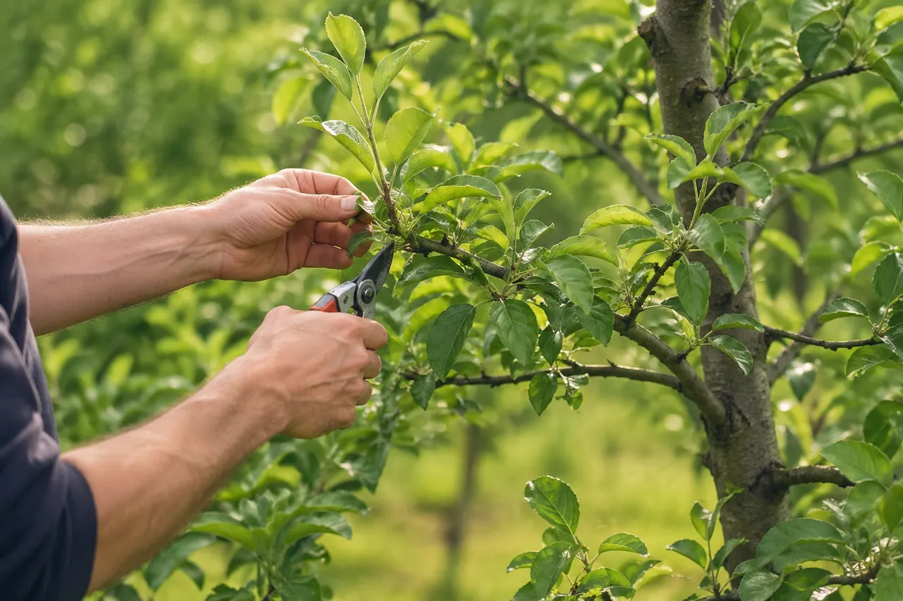 taille en vert - l'atelier du fruitier - Léognan